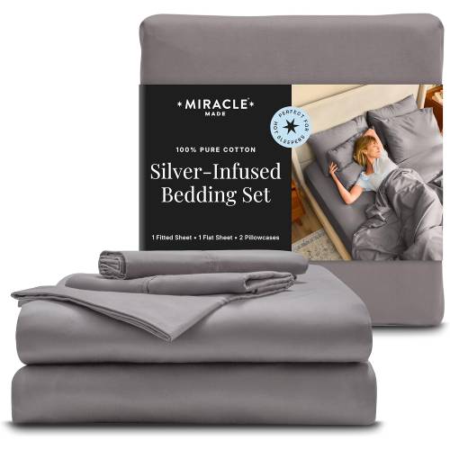Miracle Made Breathable Cotton Bed Sheets